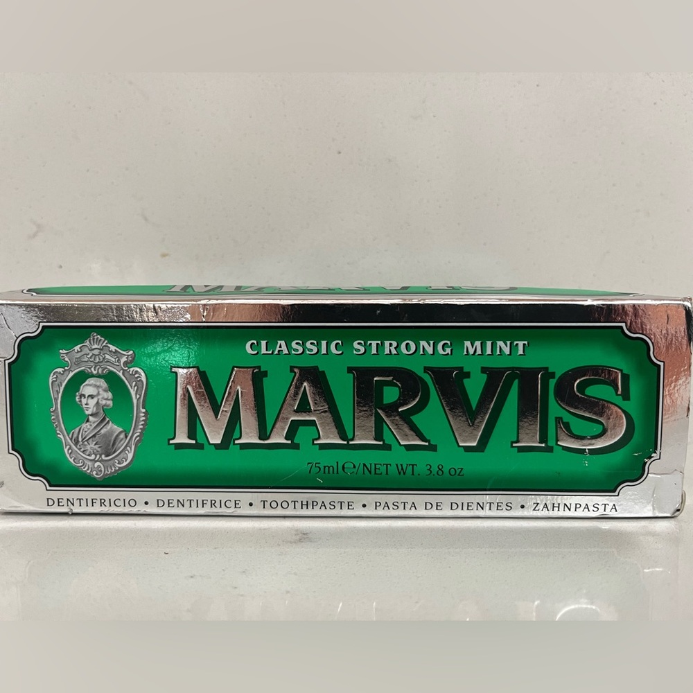 New Marvis Classic Strong Toothpaste In Box, Marvis , Italian Marvis Toothpa